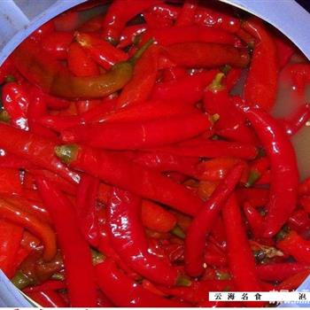 自制四川泡辣椒 泡海椒泡椒泡菜1500g